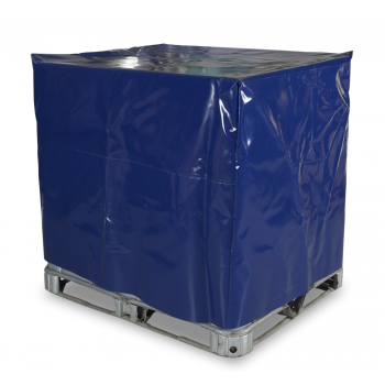 Wodoszczelny pokrowiec PCV na kontener IBC, paletopojemnik 1000l